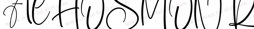 ACHOSMON Regular字体转换